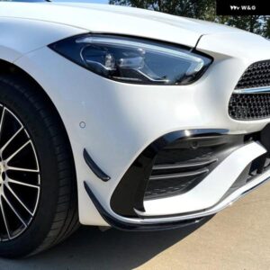 メルセデス ベンツ C クラス W206 2022+ カーアクセサリー フロント バンパー リップ グリル スプリッター スポイラー カナード フォグランプ カバー トリム - Color　Name