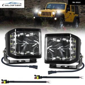 超強力300W LED補助灯台 LED 5インチライト作業灯 マイル ヘッドライト 24V オフロード ATV 4X4 LEDアクセサリー - Color