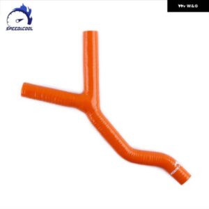 2004-2007 KTM 200EXC 250EXC 300EXC 200XC 250XC 300XC バイク 用シリコン ラジエーター ヒータークーラント チューブ パイプ ホースキット - Bright　Yellow