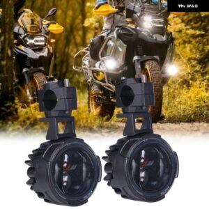 汎用 バイク ヘッドライト フォグランプ LED補助 ドライビングライト BMW R1200GS R1250GS ADV F800GS K1600 ホンダ CRF1000L