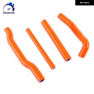 2016-2018 KTM 125SX 150SX 125 SX 150 SX 2017 オートバイ 用シリコン ラジエーター クーラント チューブ パイプ ホースキット - Orange