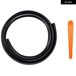 汎用 カーセンター コンソール 断熱シーリングストリップ 三菱 アウトランダー ASX ランサー 10 9 EX パジェロ スポーツ エクリプス カリスマ - black