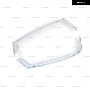 フロントドア スピーカー カバー ギャップ トリム シルバー ホーン 装飾 ストリップ BMW 5シリーズ F10 F11 車内アクセサリー クローム 2個 - 1　Pair
