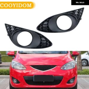車用フロント バンパー フォグランプ カバー マツダ 2 2008 - 11 フォグランプ フレーム カバー クロームフロント フォグランプ トリム カバー - Only　1　Right