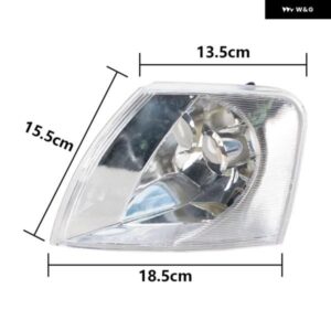 フロント バンパー ヘッドライト コーナー ウィンカーライト VW パサート B5 1998 - 05サイドマーカーシグナルランプ - Only　1　Left