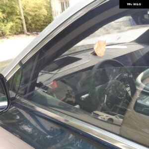 車用サンシェード カーテン 夏用 蚊よけカーテン 汎用 サイドウィンドウメッシュネット 通気性サンシェード オートフロントドア - 2PCS