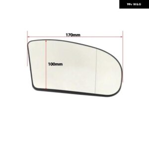 左右ドア側ヒーター付きウィングミラー ガラスバックミラー プレート メルセデス ベンツ E クラス C クラス C E クラス W211 W203 - 1pc　Left