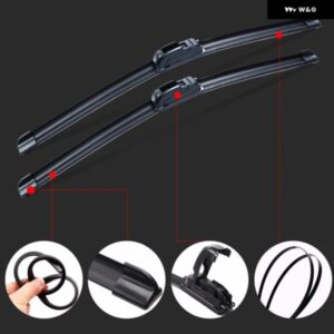 トヨタ クラウン S210 2012-2018 24インチ+18インチ フロントガラス ワイパー ブレード ブラシカッターアクセサリー - Right　Hand　Drive