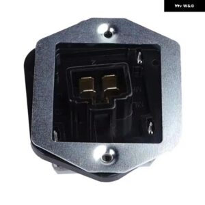 車用ブロワーモーター抵抗器 三菱 ランサー 2002-2007 アウトランダー 2003-2006 MR568591 1835190930 - BlackSilver