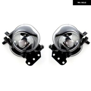 BMW 5シリーズ E60 セダン/E61 ツーリング 2003 - 06 カー スタイリング フロント フォグランプ 電球 付き - Pair　Halogen　Light