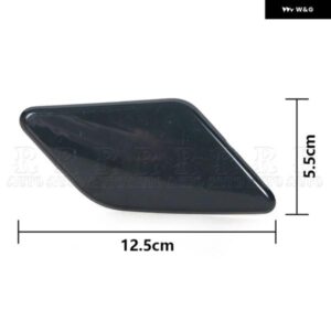 ボルボ S40 V50 2008 2009 2010-2012 ノズルカバー フロント バンパー ヘッドライト ウォッシャーノズル スプレージェットカバー キャップ 39886377 - 1Pcs　Left