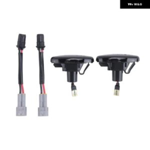 2個 LED サイドマーカー ウィンカーライト インジケーター マツダ 2 3 5 6 BT-50 MPV 2000-2013