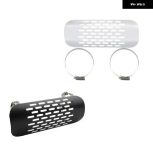 バイク 排気 ヒートシールド ヒート プロテクター 取り付け簡単 高性能 バイク アクセサリー クルーザー