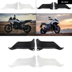 バイク ハンドガード アクセサリー 耐摩耗性 取り付け簡単 ハンドガード 風防 プロテクター BMW R1300GS - black