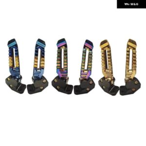 折りたたみ 式 バイク フットステップ 2個 スマート PEG ペダル マウント スペア - Blue