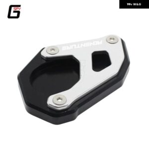 バイク キック スタンド サイド スタンド 拡大フット パッド プレート 1290 スーパーアドベンチャー 1190 2014-2020 690 ENDURO R 690 SMC R 2019-2021 - Adventure　Black