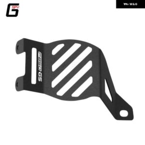 ビューグル スピーカー カバー プロテクター BMW F900R F900XR 2020-2023 F850GS ADVENTURE F750GS 2018-2021 バイク アクセサリー ホーンカバー - NO　LOGO　Silver