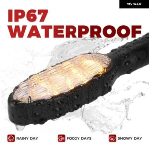 汎用 LED オートバイ バイク ウィンカーライト 12V EMARK LED流水 インジケーター テールライト フラッシャーLEDランプアクセサリー BMW - 2Pcs