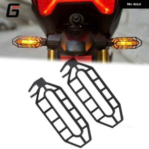 フロントリア ウィンカーライト カバー プロテクター シールドガード オートバイ バイク ホンダ CB400X CB500X CB500F CB650R CRF1100L 2019-2021