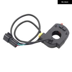 電動オフロード バイク コンビネーションスイッチ ホーン付き ホーン コントロール スイッチ ライトビーX/S - Black