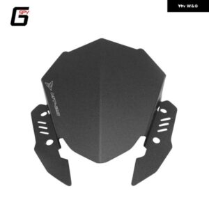 ヤマハ MT125 オートバイ バイク 風防 バイザー ウィンドスクリーン MT-15 MT-125 MT15 風防スクリーン バブルデフレクター CNC - MT-15　logo