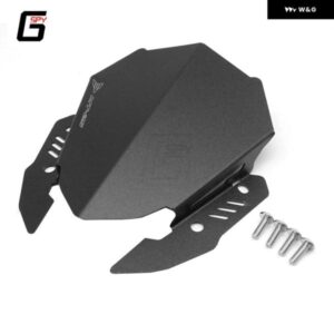 ヤマハ MT125 オートバイ バイク 風防 バイザー ウィンドスクリーン MT-15 MT-125 MT15 風防スクリーン バブルデフレクター CNC - MT-25　logo