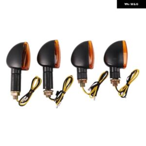 汎用 12V オートバイ バイク ウィンカー インジケーター ライト フロント バック 点滅ハロゲンライト ブリンカー フラッシュ バイク ランプ ホンダ スズキ
