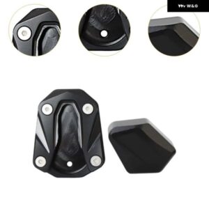 バイク キック スタンド パッド エクステンダーアクセサリー コースタープレートエクステンション SHENGSHI 368G 屋外 パーキング 用 バイク - Blue