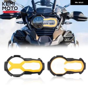 バイク ヘッドライト プロテクター BMW R1200GS GSA R1250GS LC ADVENTURE 4色蛍光カバー 付き 2013-2024