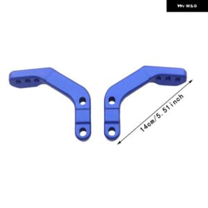 オートバイ バイク ハンドガード マウント ハンドガード ホルダー ハンド プロテクター ブラケット モトクロス - Blue