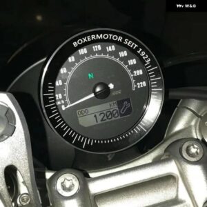 バイク スピード メーター ベゼル ゲージリングタコメーターカバー トリム BMW R NINE T PURE/SCRAMBLE/URBAN GS 2017-2020