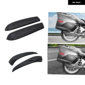 2X オートバイ バイク サイドケース プロテクター ガード ハードサイド サドルバッグ ボックス トランク パーツスペア カバー BMW R1200RT 2014-2018