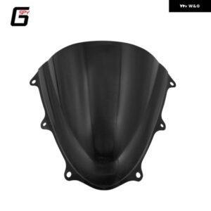 スズキ GSXR600 GSXR750 K11 2011-2024 フロントガラス ダブルバブル デフレクター バイク アクセサリー 750 2023 - black