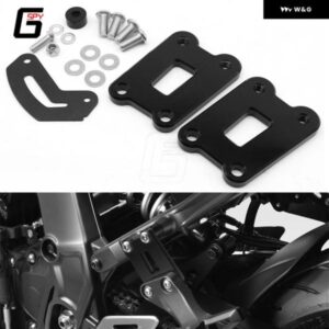 ヤマハ MT09 2021 2022 FZ09 MT-09 バイク アクセサリー リアペダル下降キット EVO パッセンジャー フットレスト サポート カバー