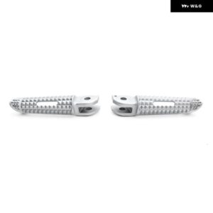 オートバイ バイク フロント フットペグ フットレスト TRIDENT 660 TRIDENT660 2020-2024 フットペグ フットレスト ペダル - Silver