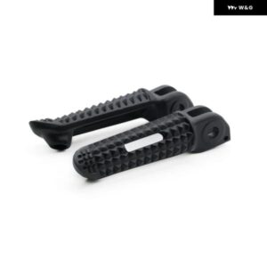 オートバイ バイク フロント フットペグ フットレスト TRIDENT 660 TRIDENT660 2020-2024 フットペグ フットレスト ペダル - Black