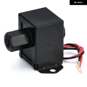 電子式 12V 燃料 ポンプ 2.5-7PSI 圧力 90LPH ガス ガソリン ディーゼル対応 FEP12SV E8012S オート キャブレター オートバイ バイク - HEP05BK