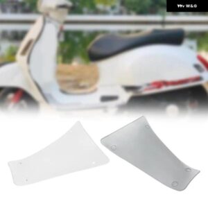 バイク フロントバッテリーカバー バッテリーターミナル プロテクター バイク フロントフットペダル ホルダー GTV 300 GTS 150 250 300 - Grey