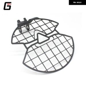 トライアンフ TRIDENT 660 TRIDENT660 2021 2022 フロント ヘッドライト グリル カバー プロテクター バイク ヘッドライト アクセサリー ブラック - black