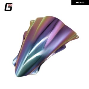 バイク 風防 カワサキ ZX4R ZX4RR NINJA ZX25R ZX25RR 風防 ダブルバブル デフレクター プロテクター カバー - Iridium