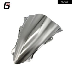 バイク 風防 カワサキ ZX4R ZX4RR NINJA ZX25R ZX25RR 風防 ダブルバブル デフレクター プロテクター カバー - Clear