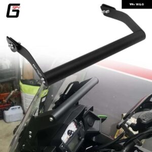 ヴェルシス650 バイク アクセサリー 携帯電話 ホルダー カワサキ KLE650 VERSYS650 2015-2021 ナビゲーション GPS ブラケット スタンド 2020