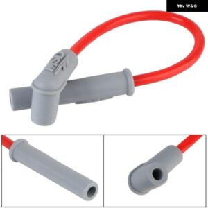 高電圧ワイヤー オフロード車両部品アクセサリー ブースター MSD ブースターワイヤー オートバイ バイク 点火 ワイヤー/コイル スパークプラグ キャップ - grey