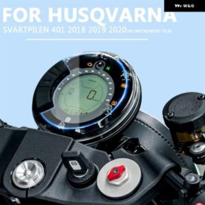 オートバイ バイク 計器フィルムスクリーン プロテクター ハスクバーナ SVARTPILEN 401 VITPILEN 401 20-21 - As　Shown