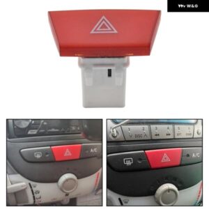 シトロエン C1 プジョー 107 2005-2014 トヨタ アイゴ MK1 ハザード ハザード インジケーター シグナルライト 緊急ランプ スイッチ 6490.NG