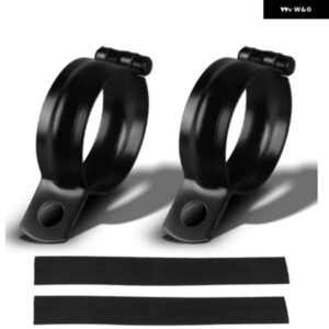2個 37-50MM/48MM-60MM オートバイ バイク フォーク バンパー クランプ ウィンカーライト マウント ホルダー ブラケット モトアクセサリー