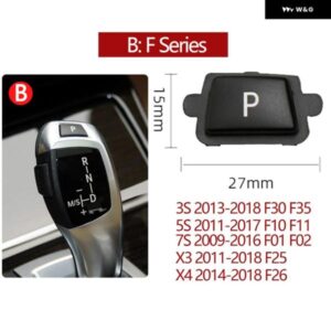 車用 ギア シフト レバー 自動 パーキング スイッチ P プッシュ ボタン BMW 3 5 7 X3 X4 X5 X6シリーズ E90 F30 F10 F01 F02 F25 F26 E70 E71 - Model　C