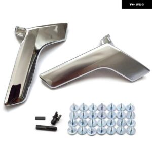 クロームメッキ インテリア カーオープニングドアプルハンドル メルセデス ベンツ W204 C クラス C180 C200 C300 GLK 2008-2015 - Polished　Left