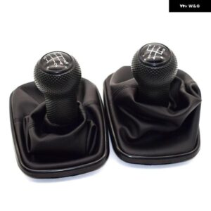 6速 ギア シフト ノブ レバー シフター ゲイター ブーツ PUレザー フォルクスワーゲン VW 1999-2004 ゴルフ 4 IV MK4 GTI R32ジェッタ - 5　Speed2