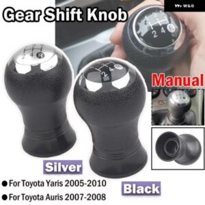 トヨタ ヤリス 2005-2010 オーリス 2007-2008 5速MT車用 ギア シフト ノブ レバー シフター スティックハンドボール